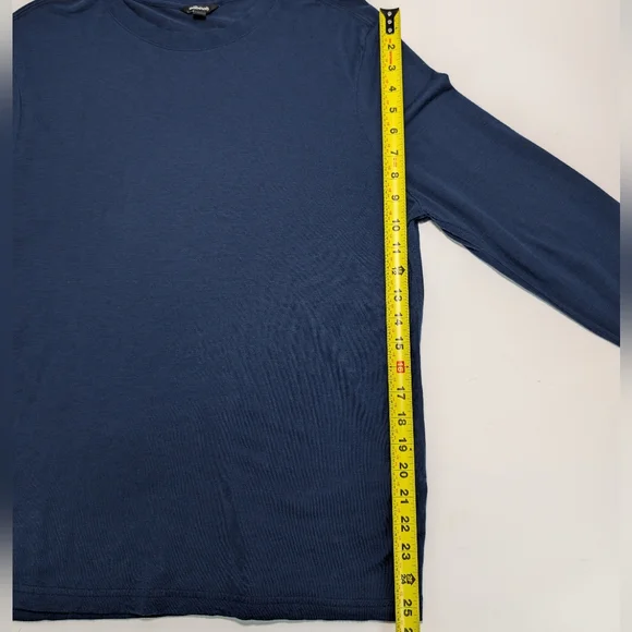 Allbirds Sea Wool Long Sleeve Lightweight T-shirt - Picture 8 of 9